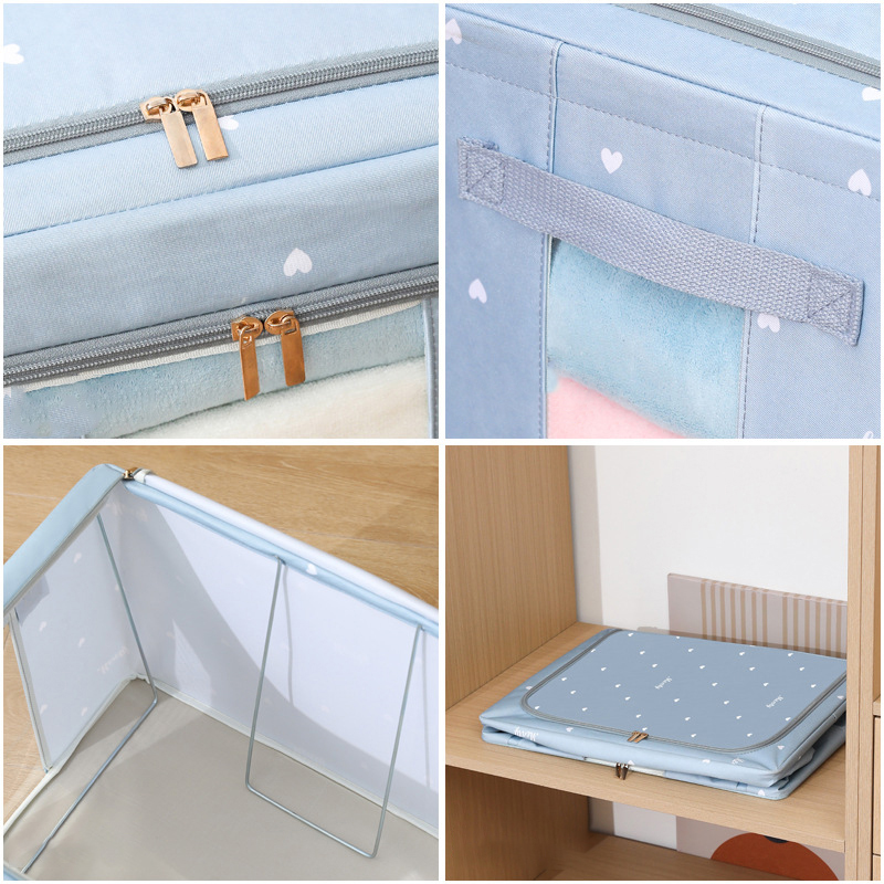 Caja organizadora de almacenamiento de ropa apilable Gabardine