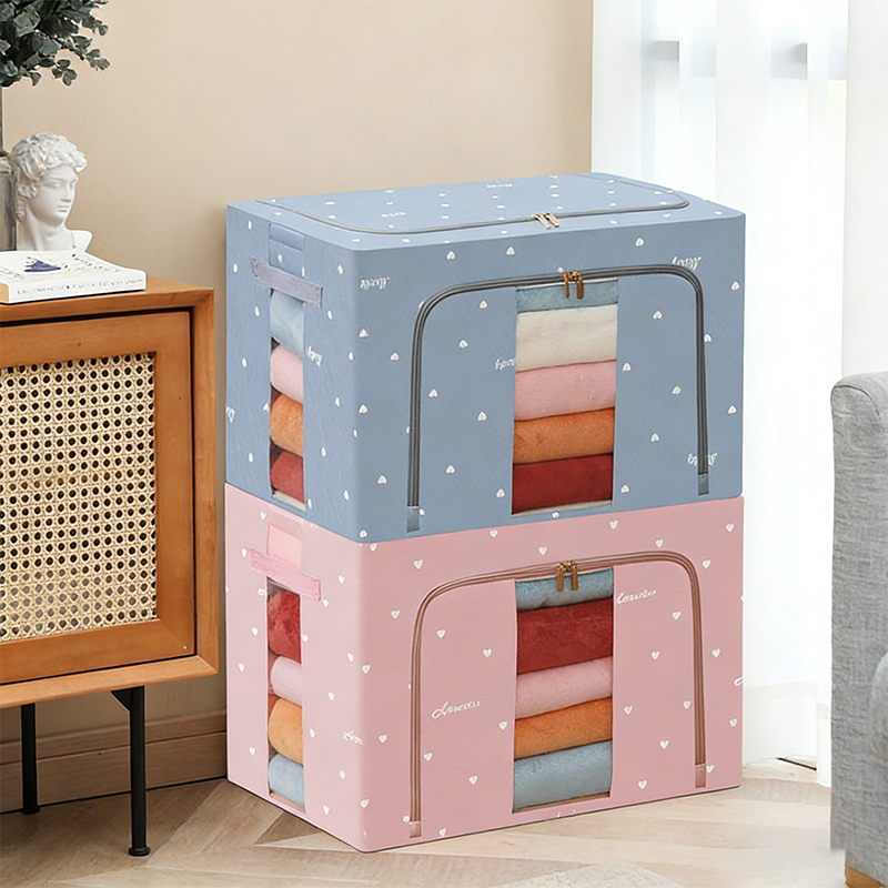 Caja organizadora de almacenamiento de ropa apilable Gabardine