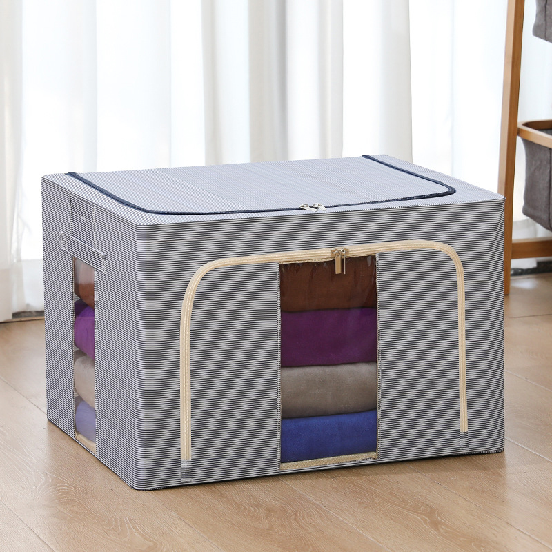 Caja de almacenamiento plegable a prueba de polvo de tela Oxford 600D