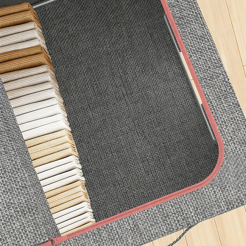 Organizador de caja de almacenamiento de lino y algodón para el hogar Organizador de caja de almacenamiento de lino y algodón para el hogar